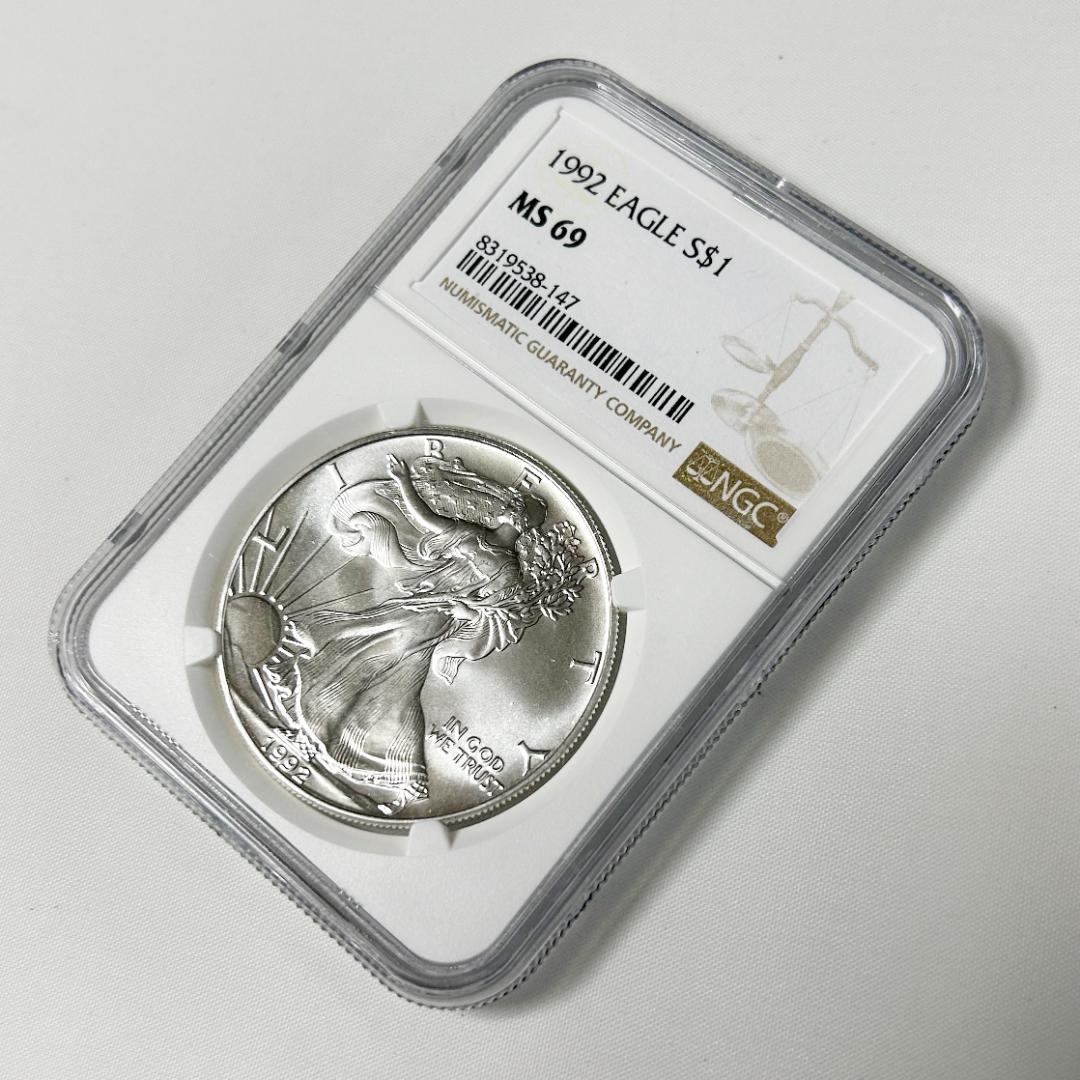 1992年 アメリカンイーグル NGC MS69 8319538-147