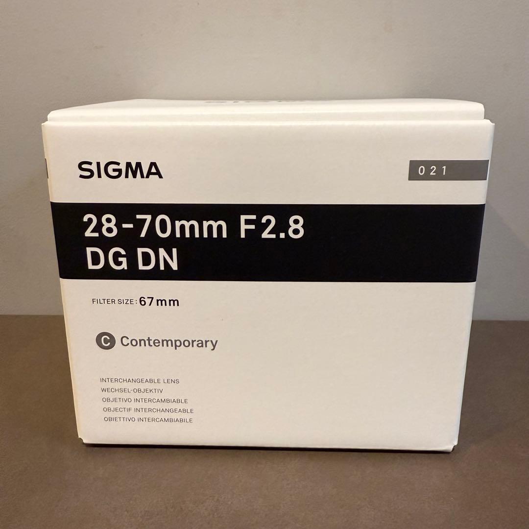 SIGMA28-70mm F2.8 DG DNレンズ(Sony E-mount)