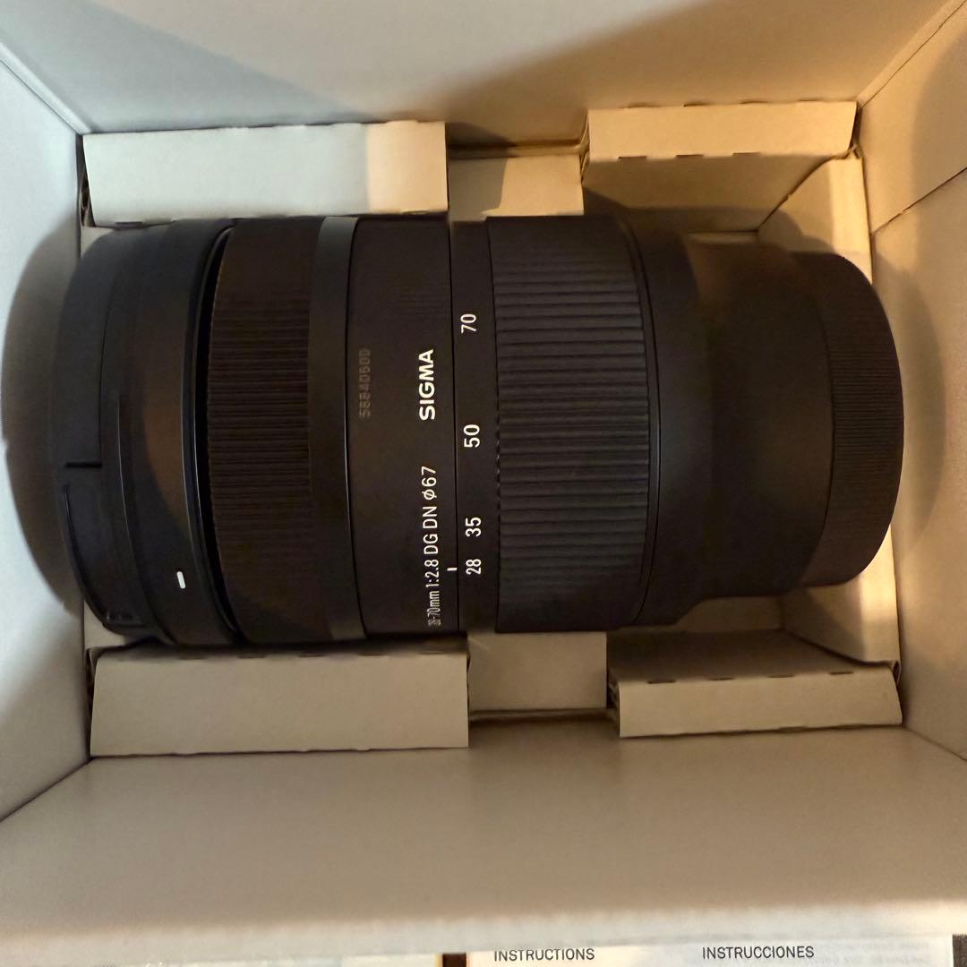 SIGMA28-70mm F2.8 DG DNレンズ(Sony E-mount)