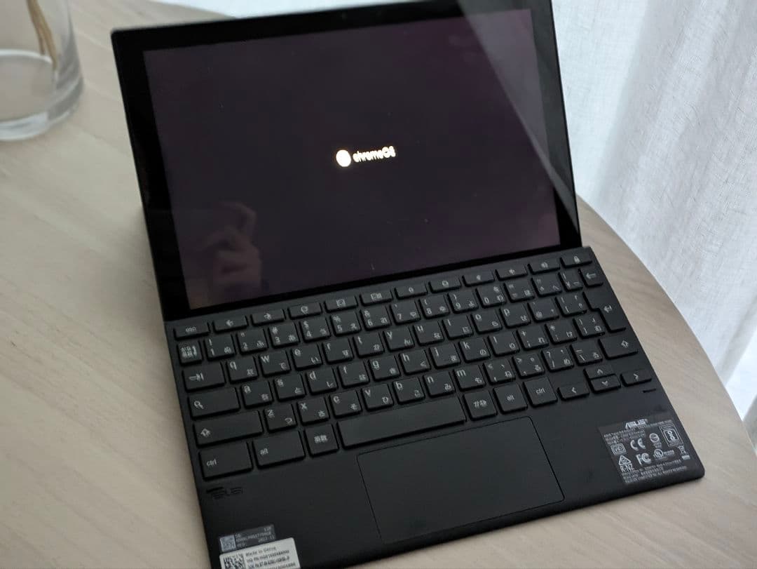 【美品】【保証書付】ASUS Chromebook タブレットPC