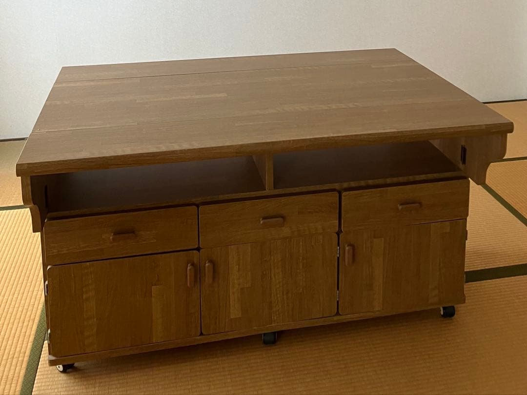 【ワケあり】 バタフライテーブル　たのメル便送料¥8,600込み　早い者勝ち