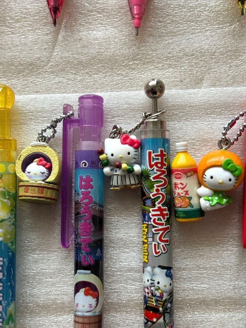 ご当地限定キティシャープペンシル　32本セット