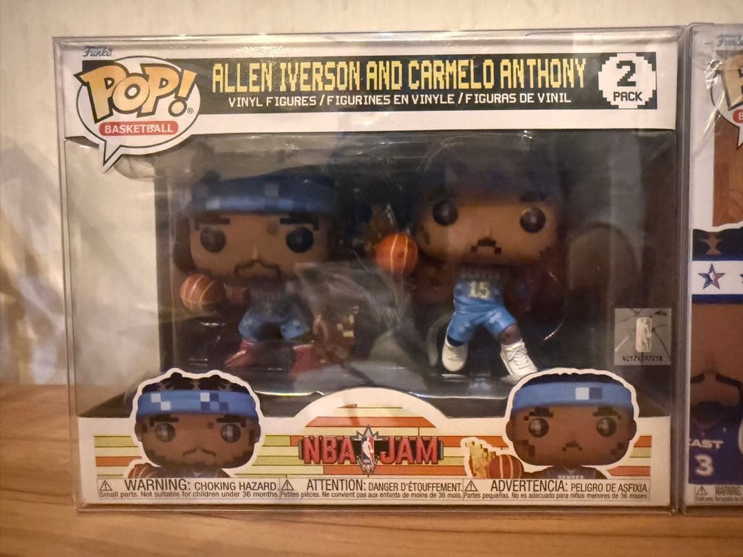 【FUNKO】アレン・アイバーソン&カーメロ2個まとめ売り Iverson