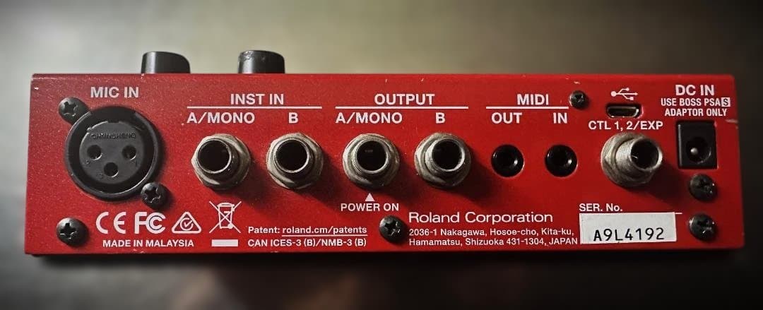 BOSS RC-500 ループステーション ルーパー 本体のみ 動作確認済 ボス