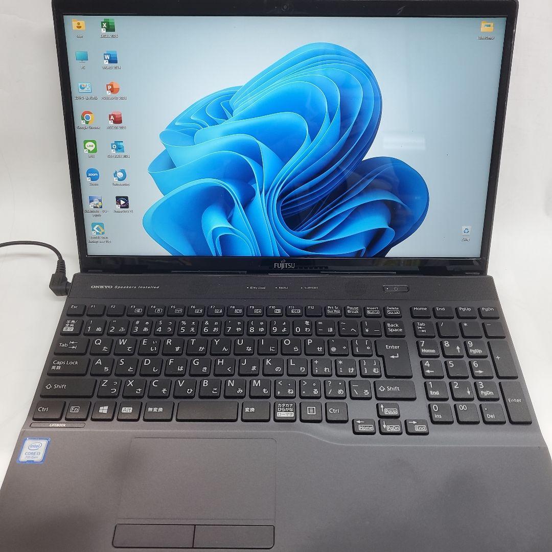 富士通 WA2/D1 Core i3 SSD+HDD ブルーレイ MSオフィス