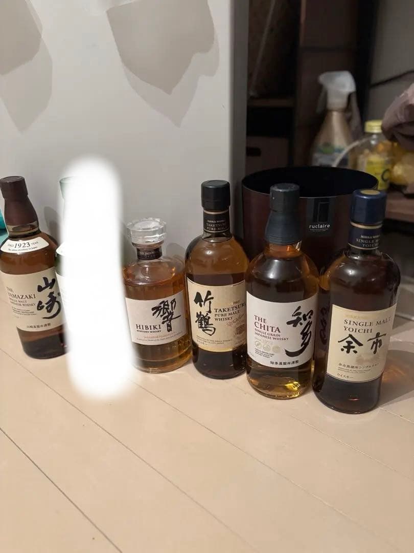 赤字覚悟というかあかじ！即発送！ニッカウヰスキー 余市・竹鶴・知多山﨑響5本