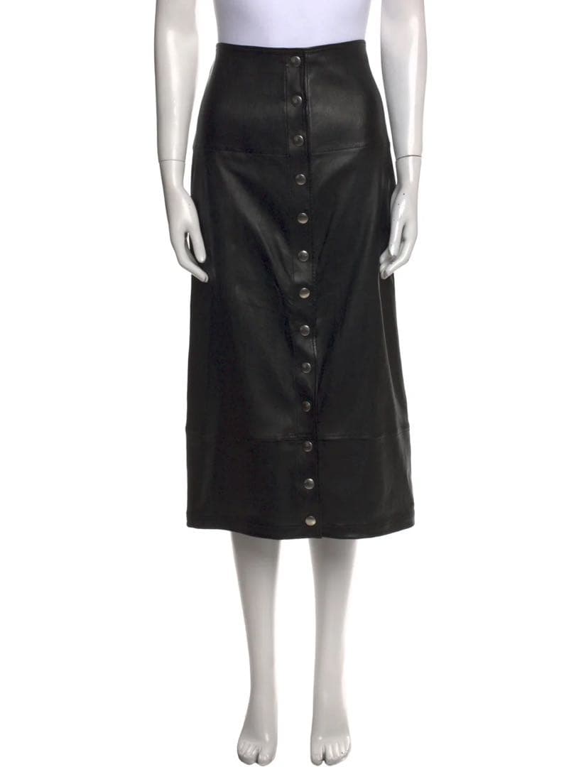 セリーヌ　CELINE レザースカート