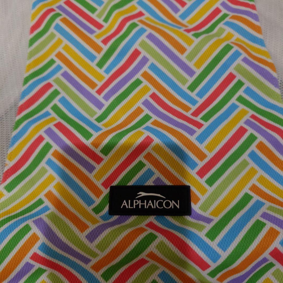 ALPHAICON 幾何学模様 メッシュ犬服 1XL サマークーリングタンク