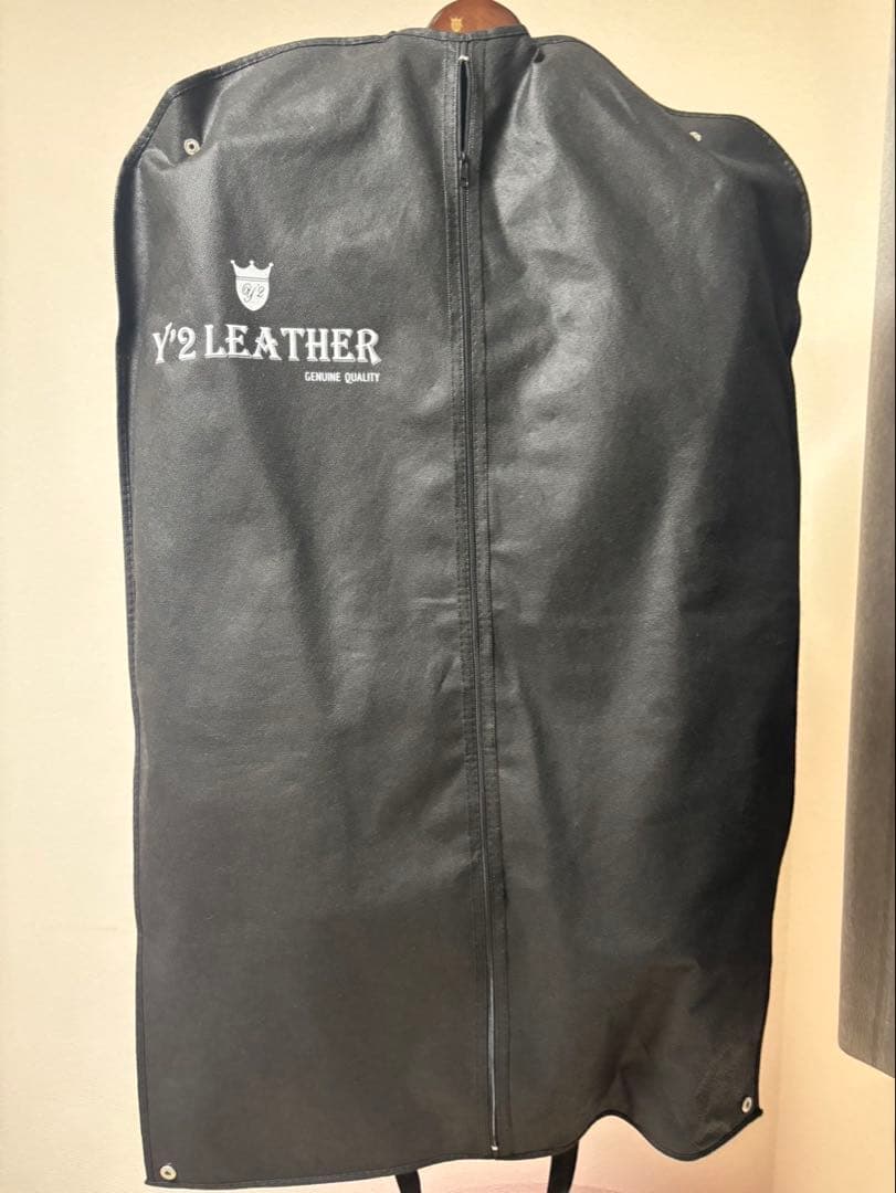 Y2 LEATHER ブラック レザーシングルライダース【美品】