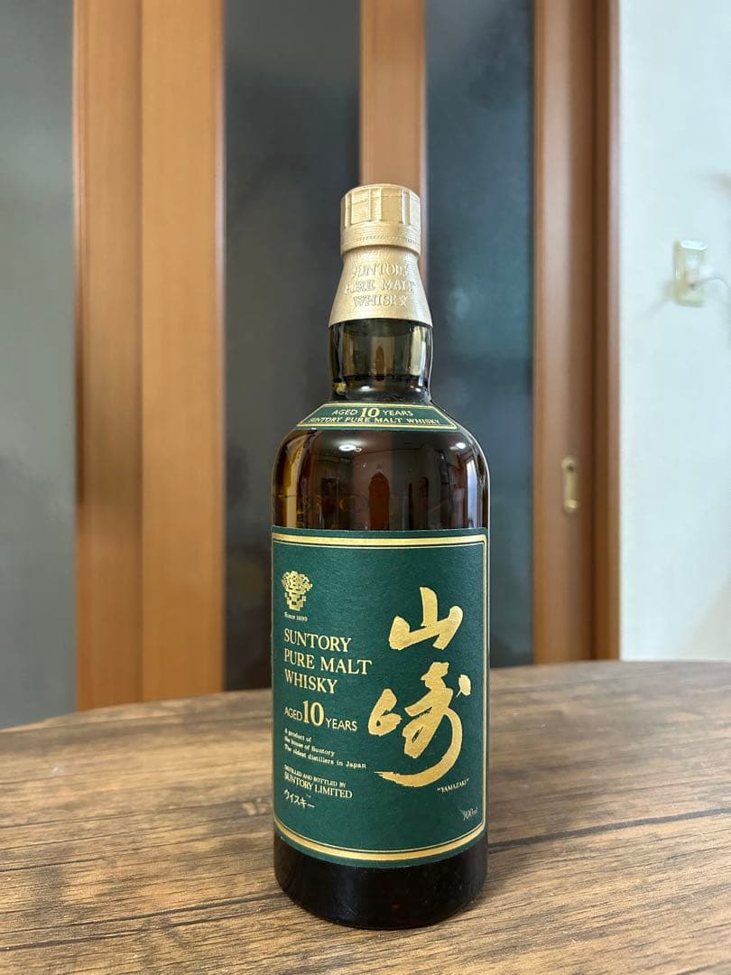 【美品】サントリー 山崎 10年 ピュアモルト 700ml
