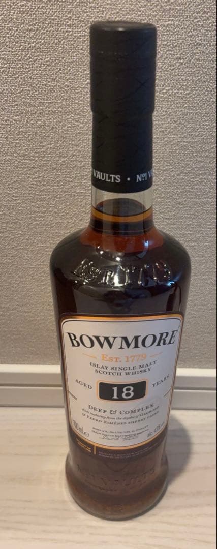 roku　BOWMORE18年スコッチウイスキー 700ml 度数:43%