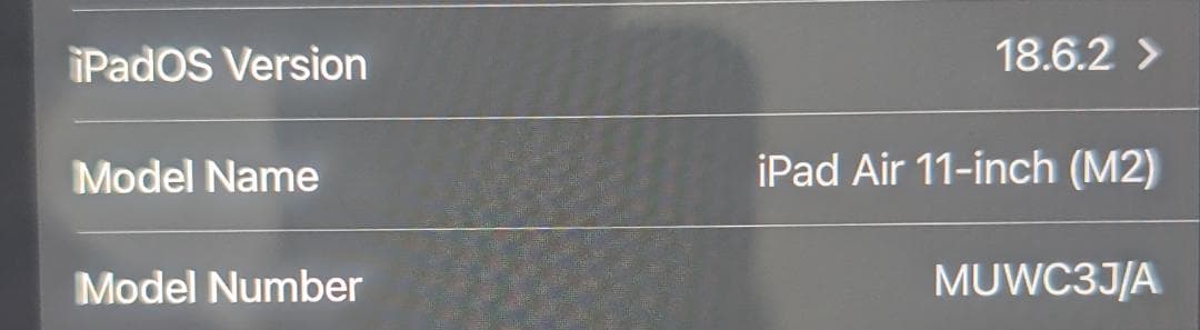 iPad Air 11インチ M2 128GB