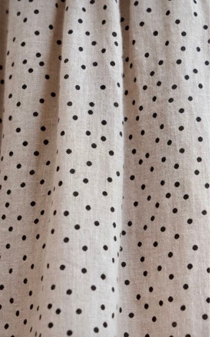 BEARDSLEY 100%リネン ドット キュロット