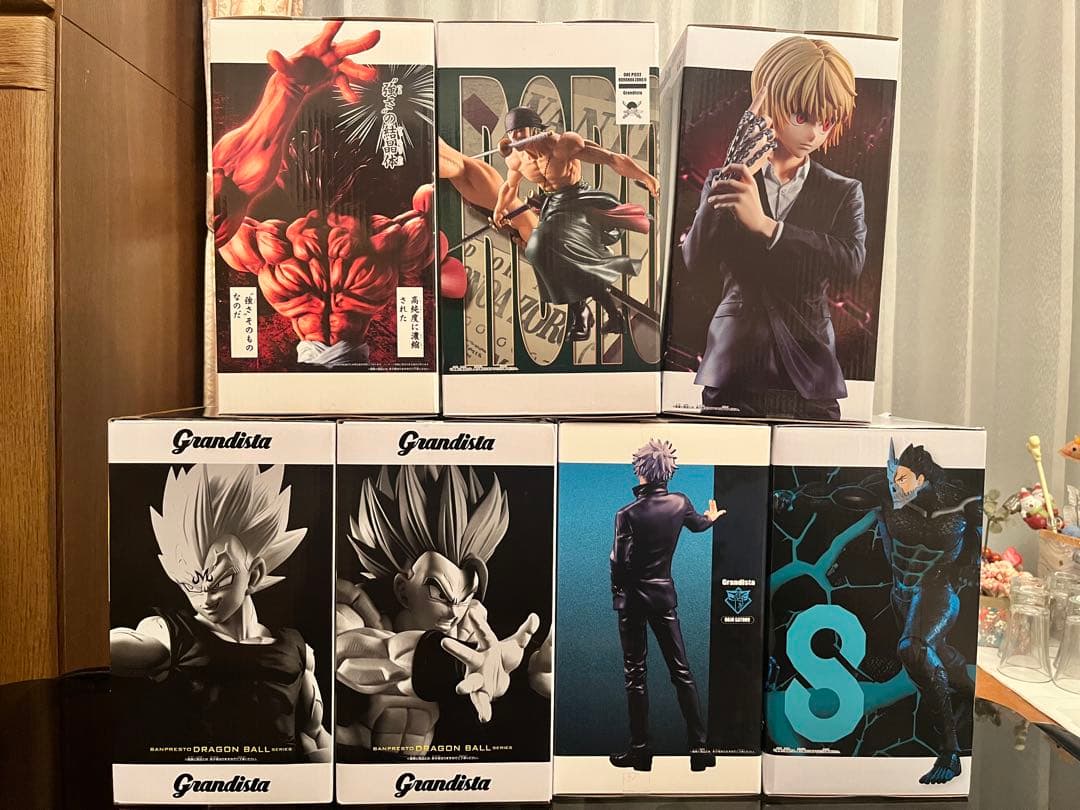 ジャンプアニメ プライズフィギュア Grandista まとめ売り 8体セット