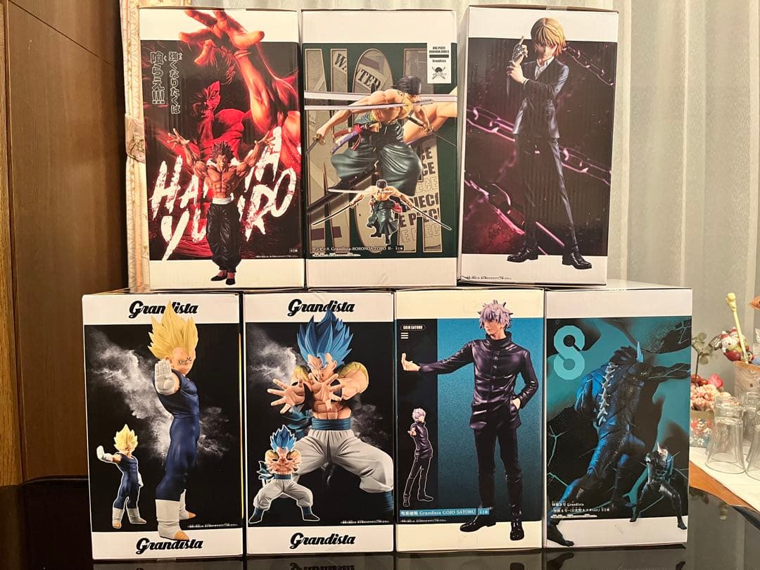 ジャンプアニメ プライズフィギュア Grandista まとめ売り 8体セット