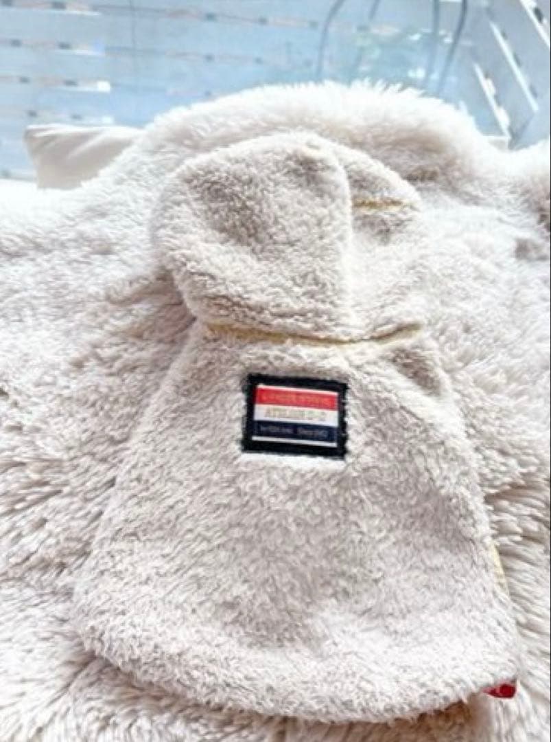 希少❣️残り1点❣️サロン限定 ❣️美品！アトリエシジ ボアパーカーベスト2ハーフ②