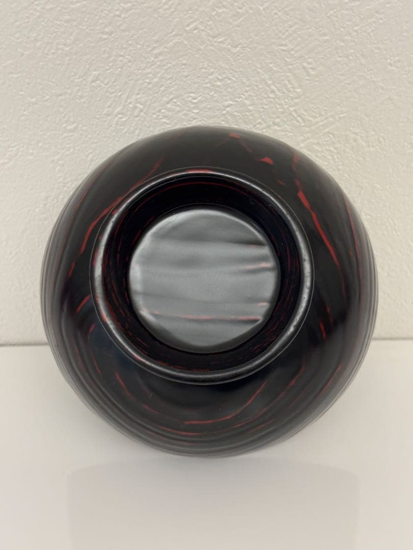 合鹿椀　紙箱付き　　輪島塗　角偉三郎？