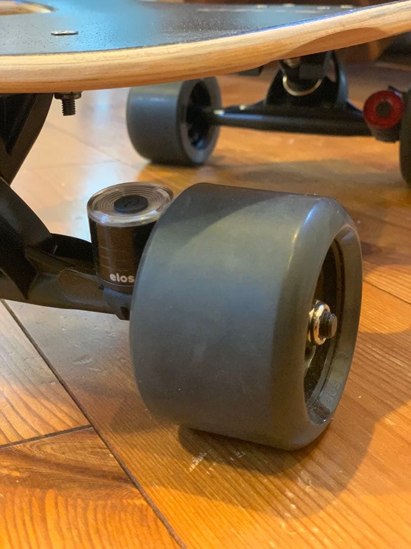 美品 elos スケートボード/LEDライト付き/袋付き