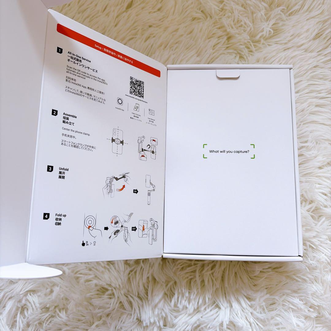 insta 360 flow 2 pro スマホ ジンバル サミットホワイト