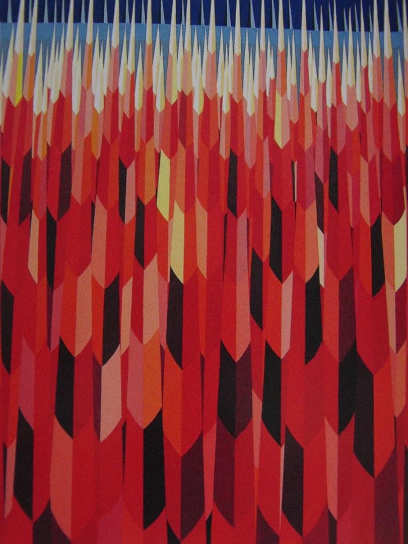 原弘、【’04内面空間 1-1】、希少な額装用画集より、新品額装付