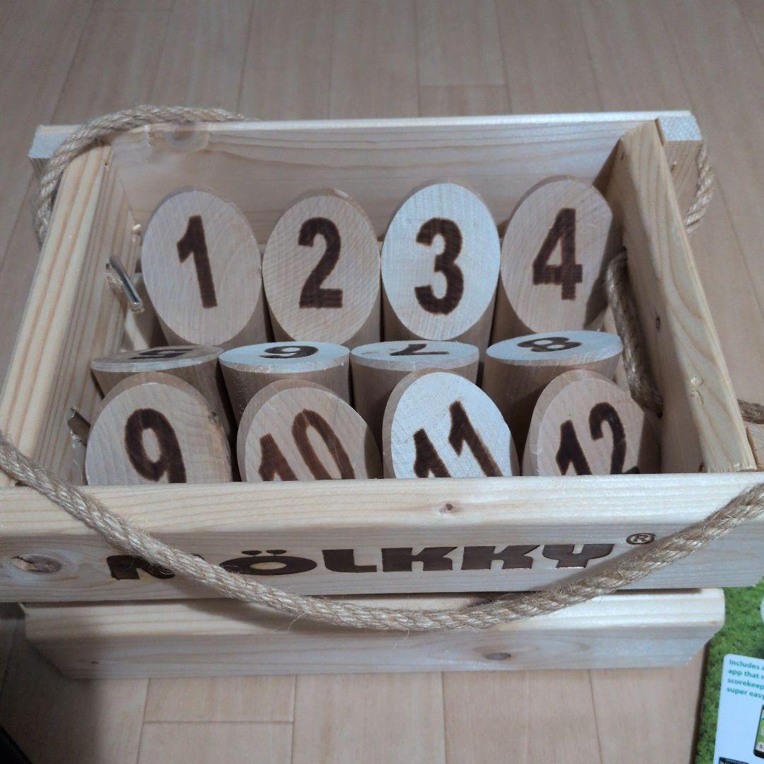 Mölkky 木製ボードゲームセット