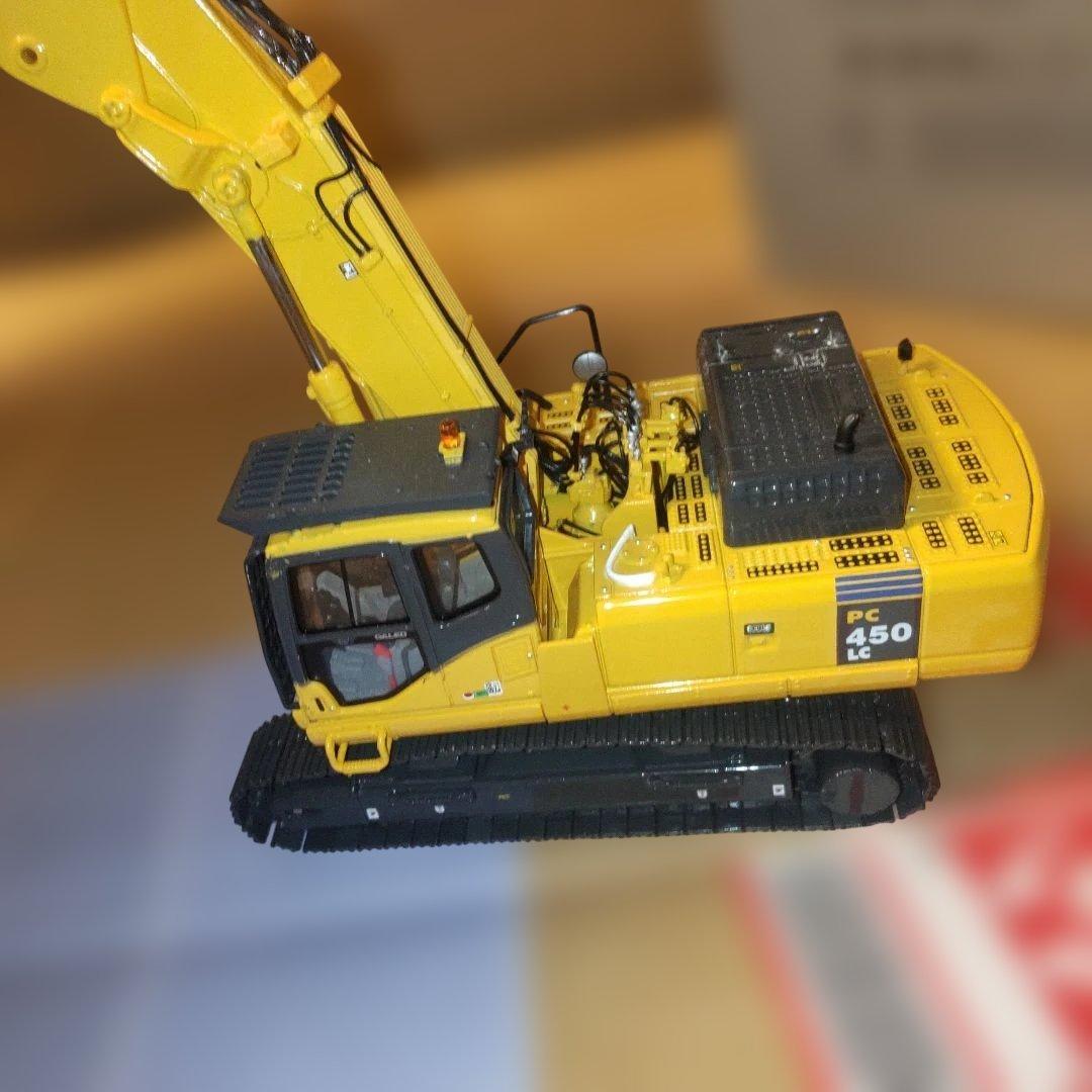 コマツ建機PC450 LCD ツーピースブーム仕様機重機　1/50