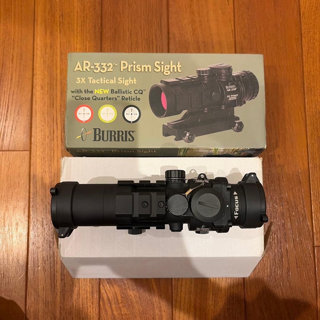 Burris AR-332 プリズムサイト実物