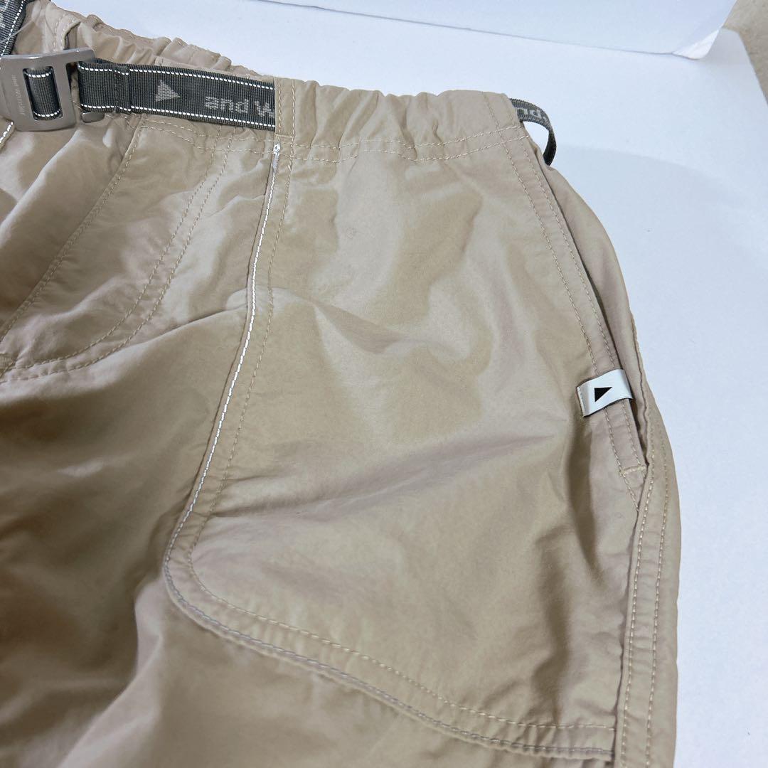 アンドワンダー パンツ　レディース　ナイロンクライミングパンツ リフレクター　M
