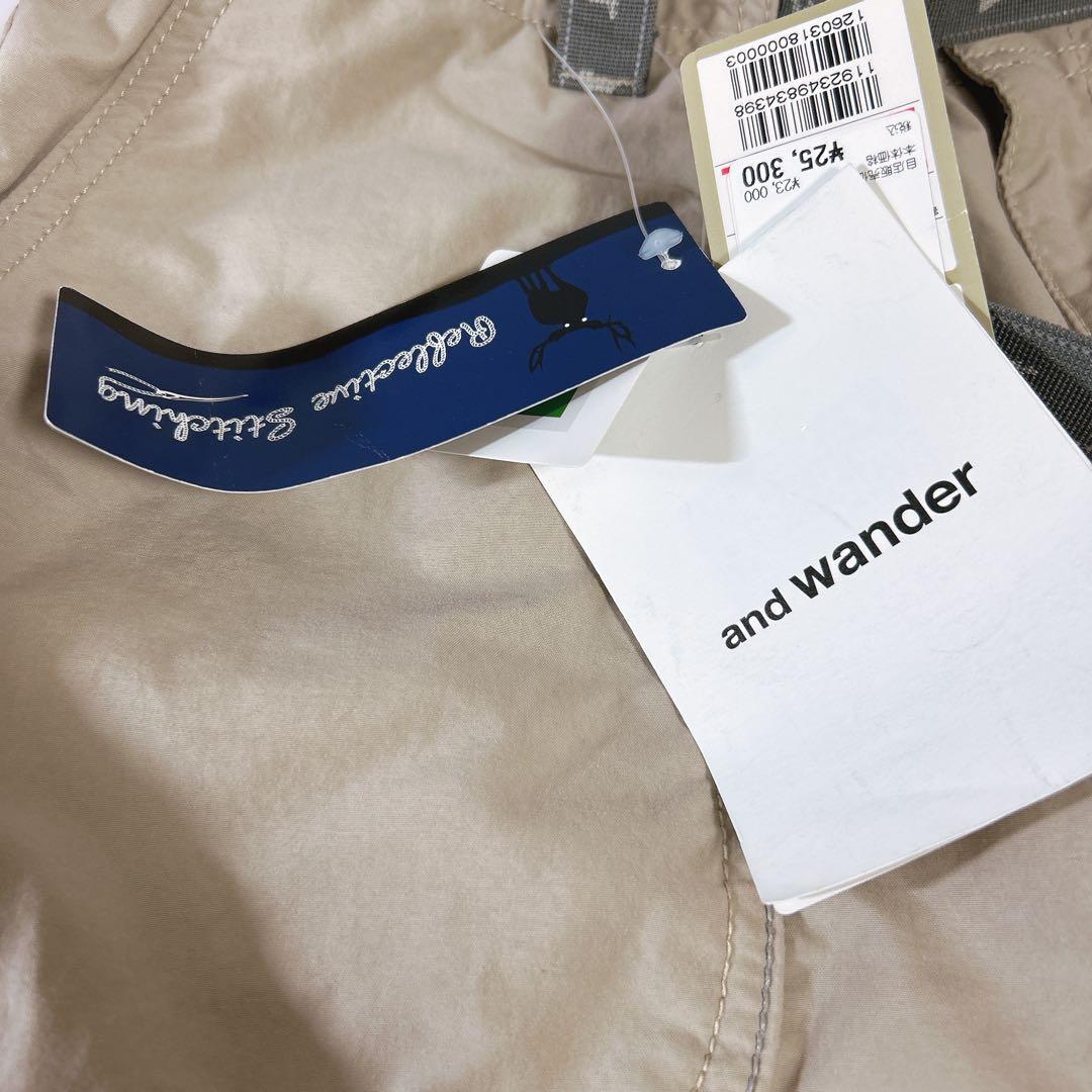 アンドワンダー パンツ　レディース　ナイロンクライミングパンツ リフレクター　M