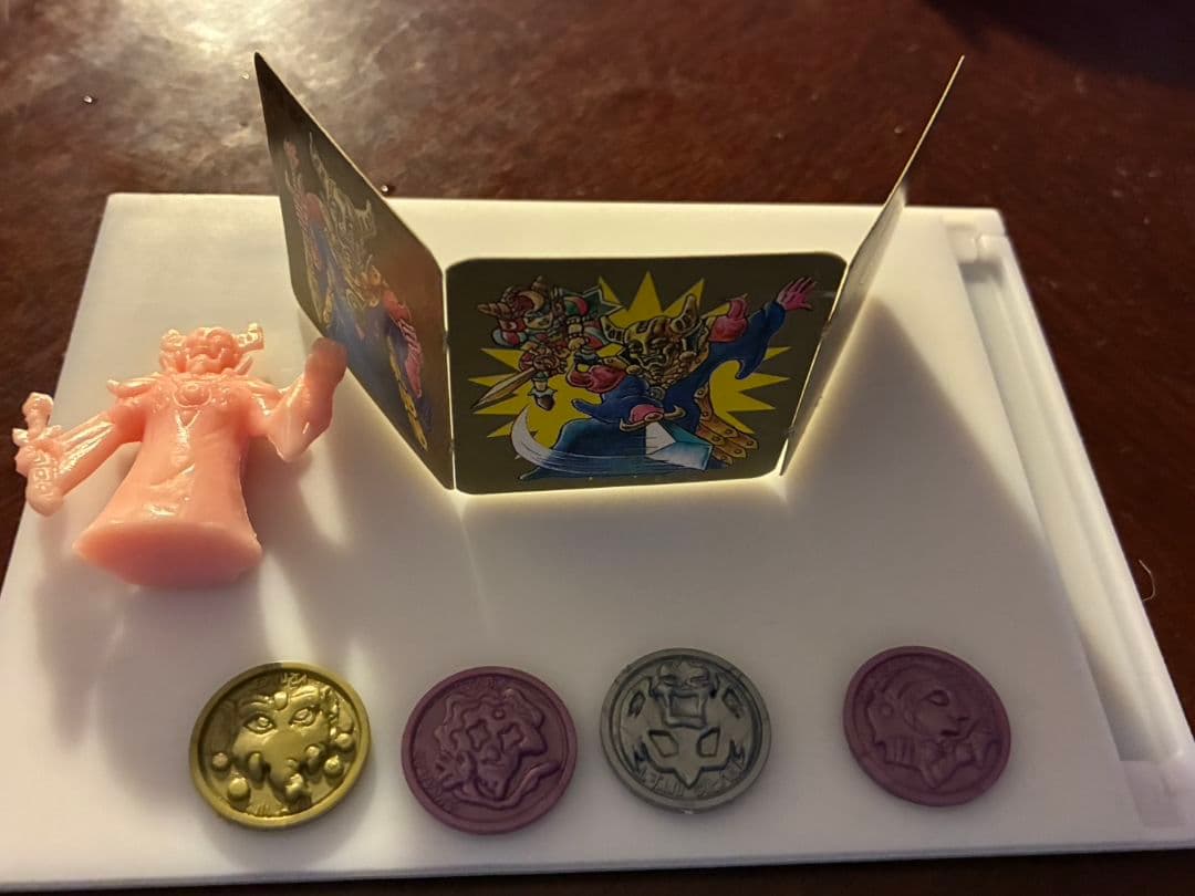 ネクロスの要塞　第8弾　カード未切り　魔法チップ4種類付