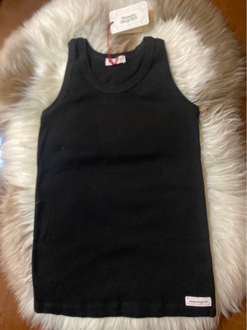 【新品タグ付き】Alexander McQueen メンズタンクトップ