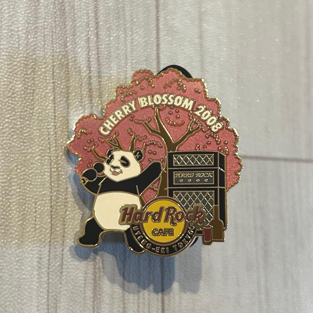 希少　HARD ROCK CAFE パンダ 5個　ピンバッチ　東京　上野パンダ
