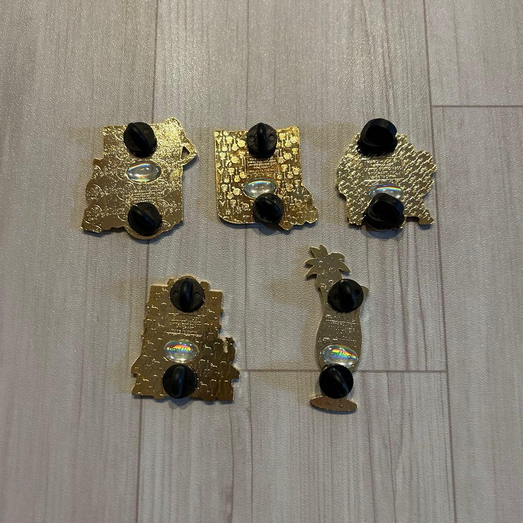 希少　HARD ROCK CAFE パンダ 5個　ピンバッチ　東京　上野パンダ