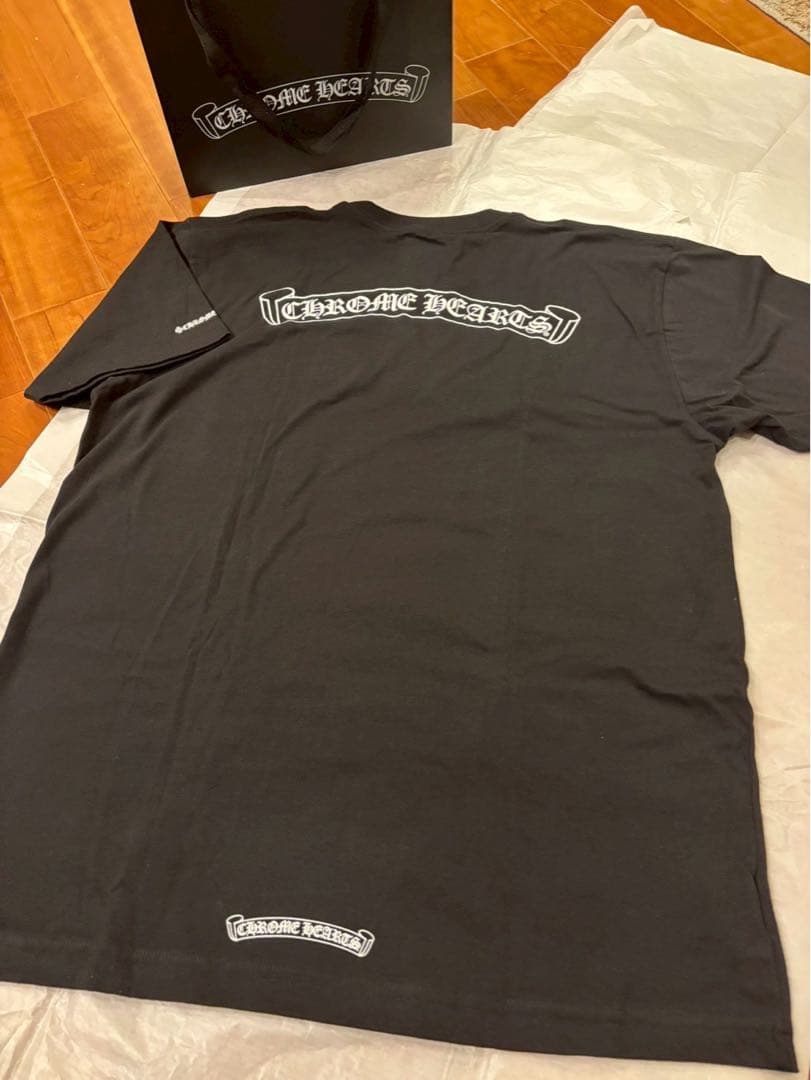 【lalala】クロムハーツ Tシャツ　白と黒2枚セット　メンズ XL