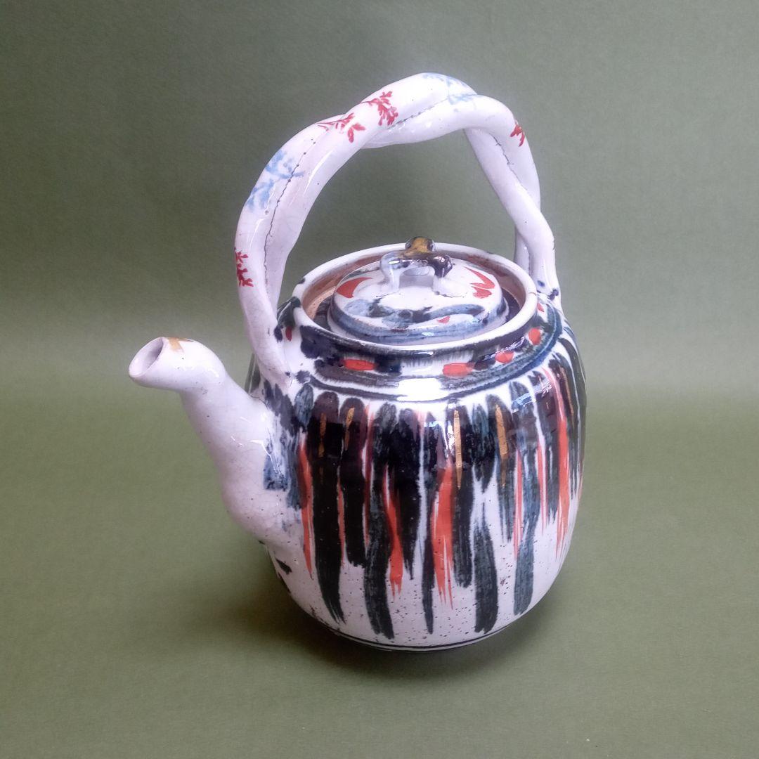 陶器　急須　水差　水注　乾山の銘