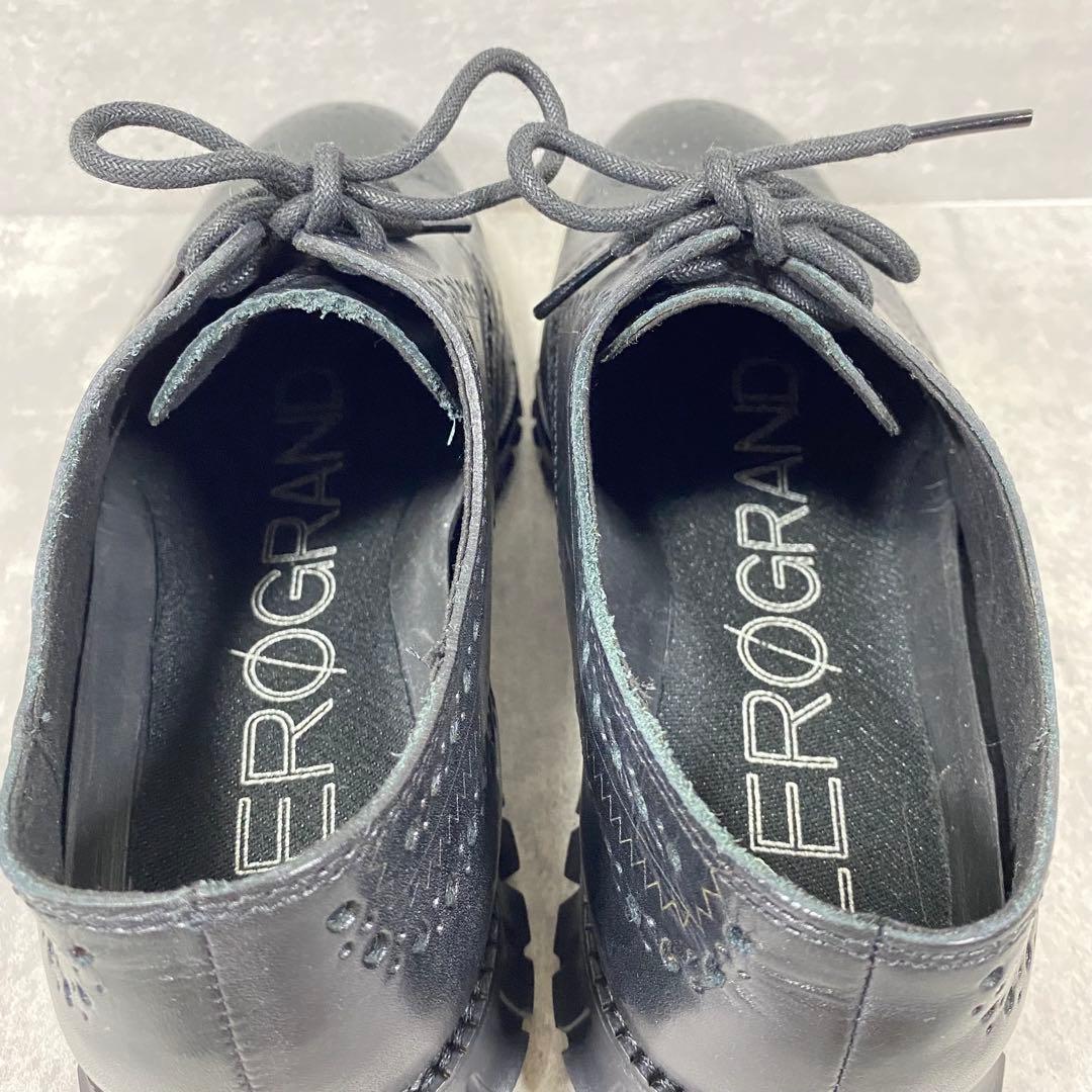 【試着程度】コールハーン ゼログランド ウィングチップ オックスフォード 26