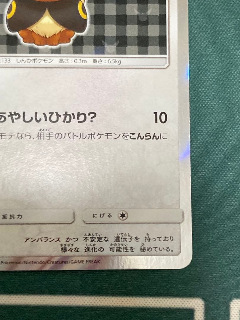 【翌日発送】ポンチョを着たイーブイ ブラッキー　PROMO SMP141