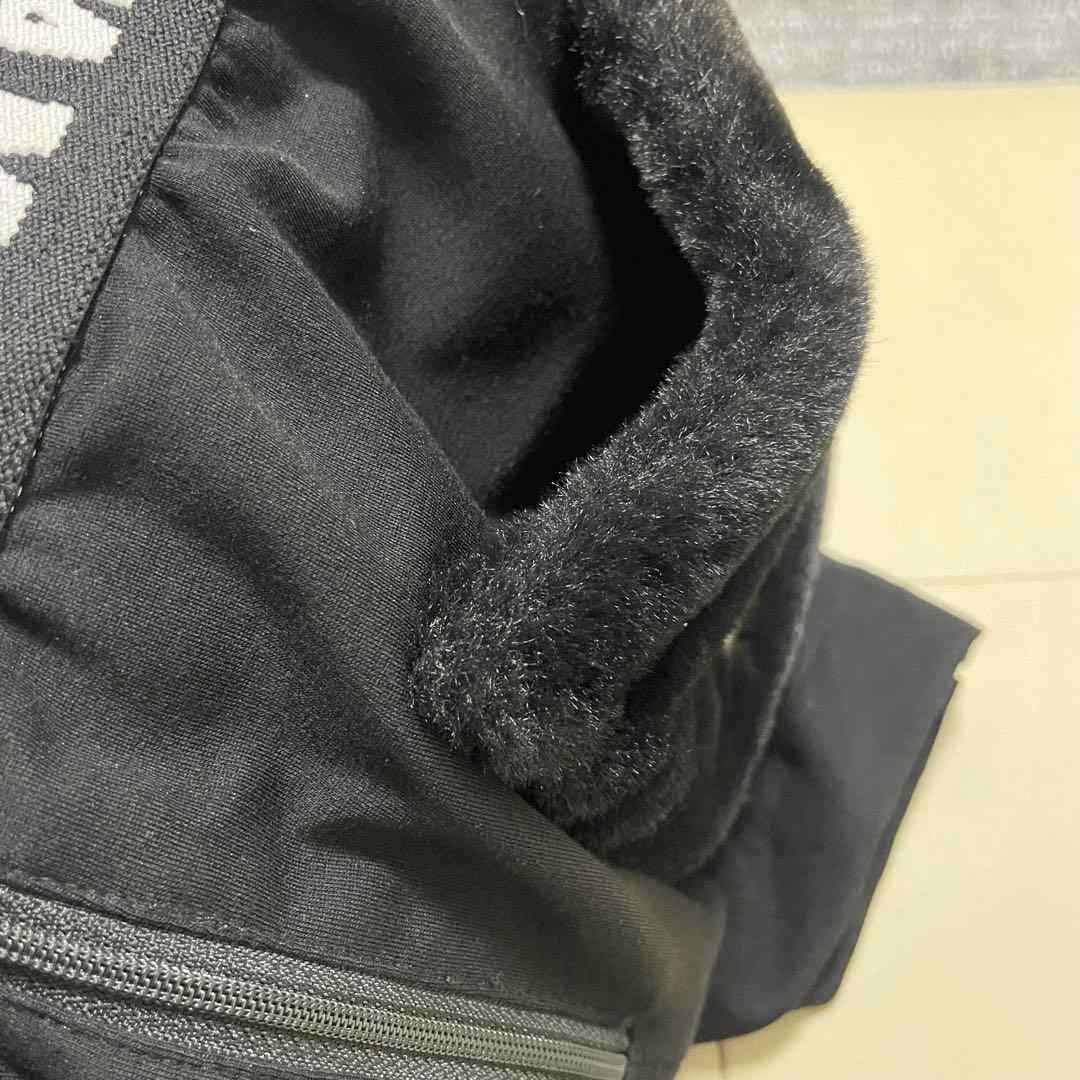 MUTAMARINE レディーススカート 黒　ファーポケット　タイトミニ　ゴルフ