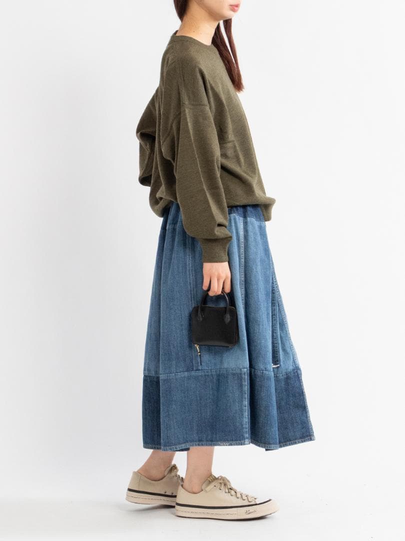 コムデギャルソン ハンドルウォレット 2つ折り財布 レザー 牛革 黒