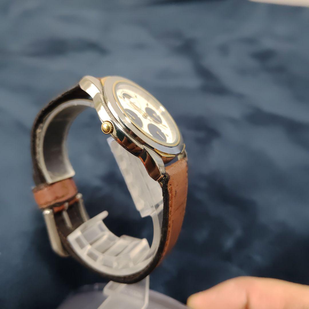 SEIKO　AVENUE 7F39-6060 ムーンフェイズ　デュアルタイム