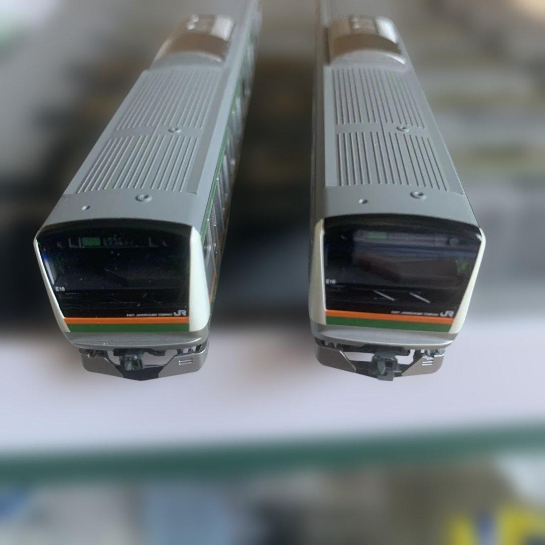 NゲージKatoE233系3000番台8両(東海道線、上野東京ライン)