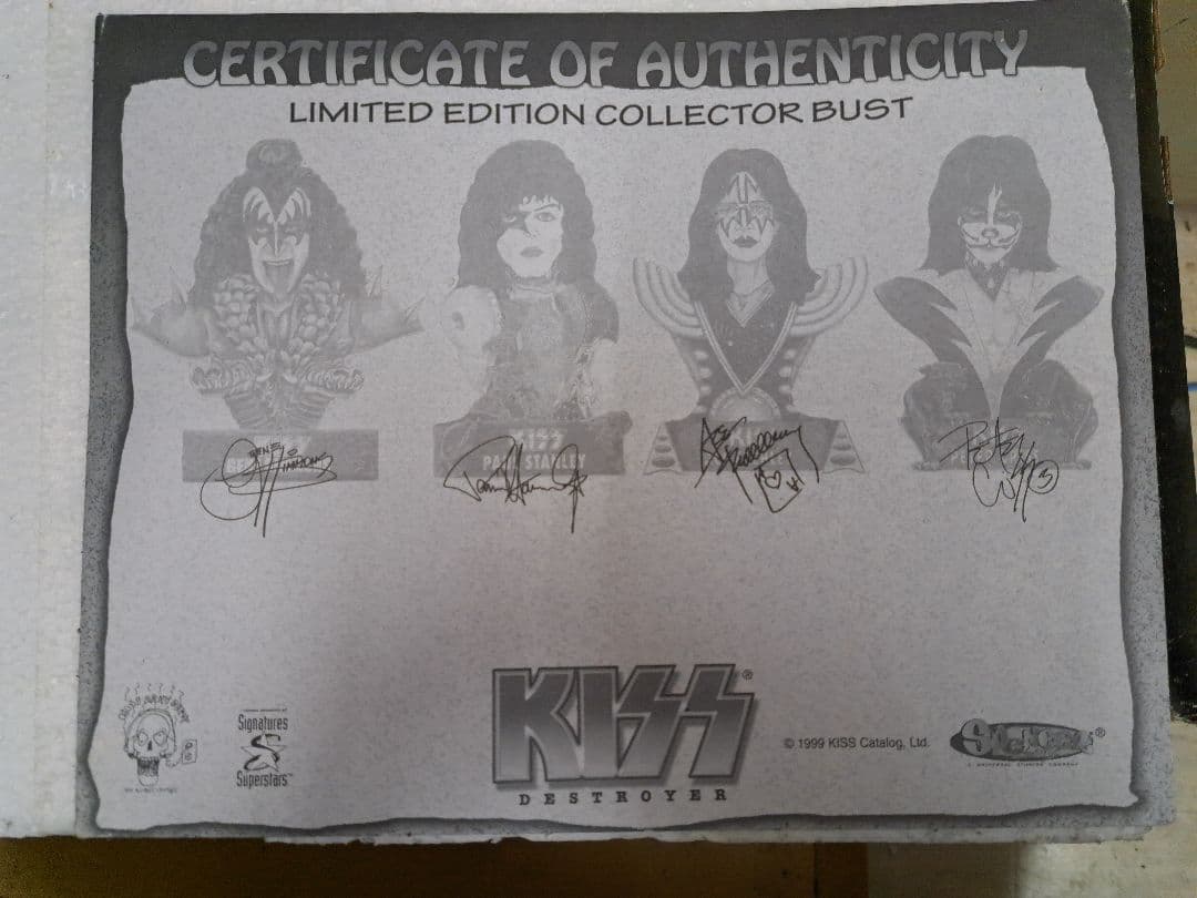 【超レア】KISS ポール・スタンレー バストスタチュー