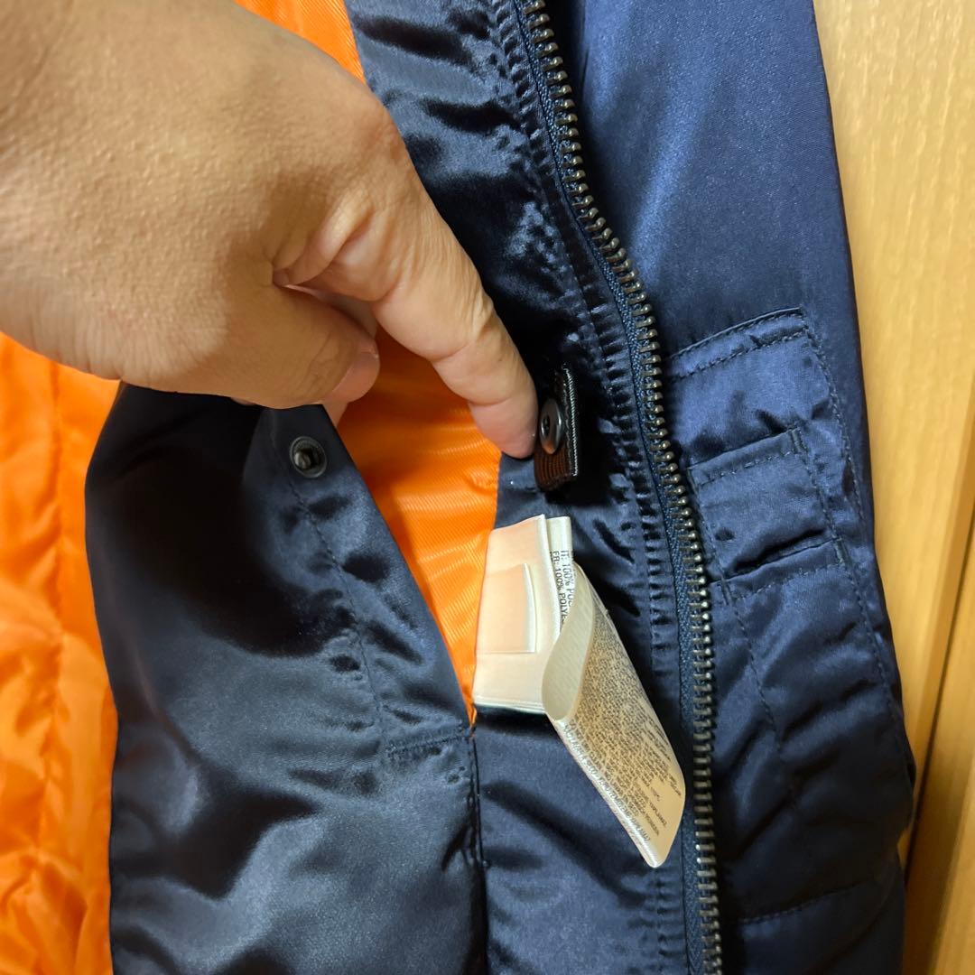 DIESEL ネイビー MA-1ジャンパー