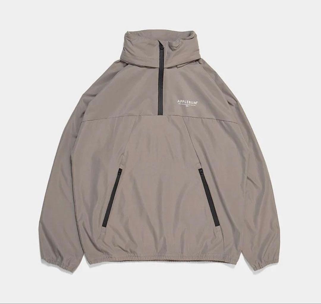 ジャケット・アウター APPLEBUM Hi-Tech Halfzip Anorak -GRAY
