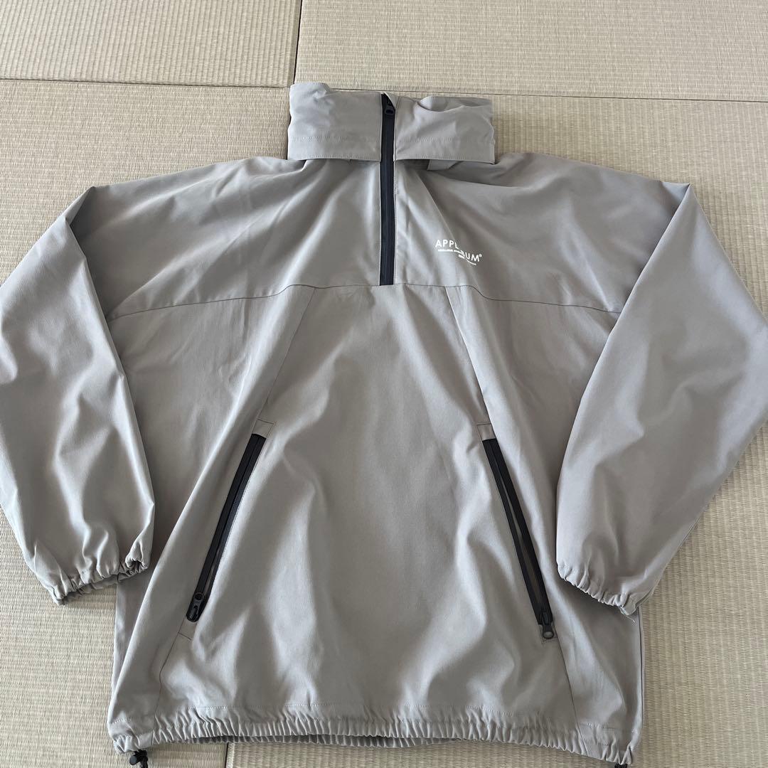 ジャケット・アウター APPLEBUM Hi-Tech Halfzip Anorak -GRAY