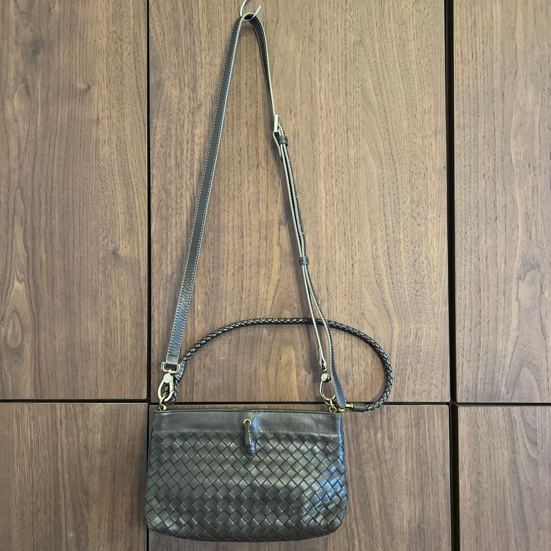 ブラウンTwo way ボッテガべネタ イントレチャートBaby Bag