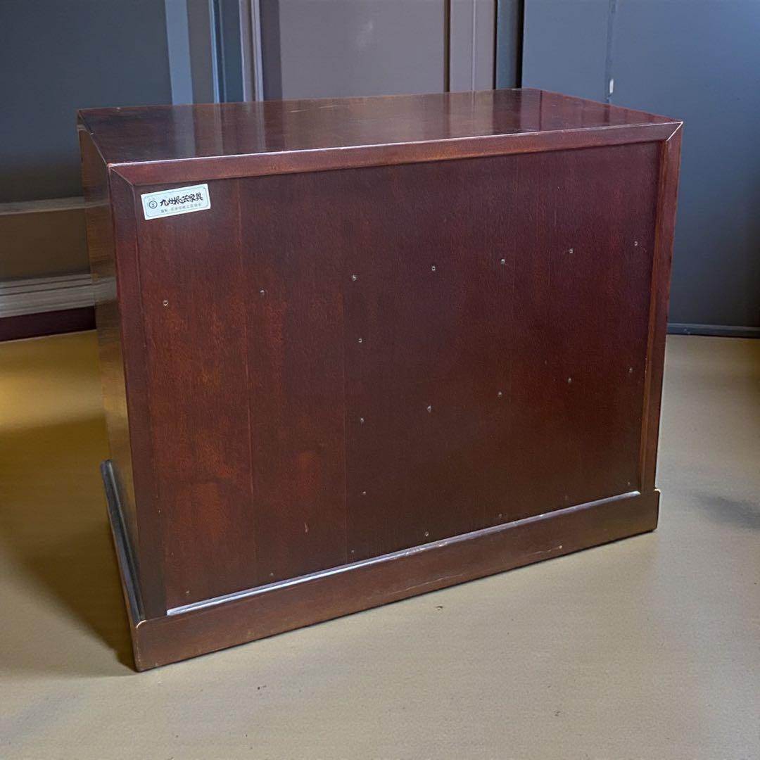 九州民芸家具（つくし民芸） チェスト　サイドテーブル　高級感溢れる重厚なチェスト