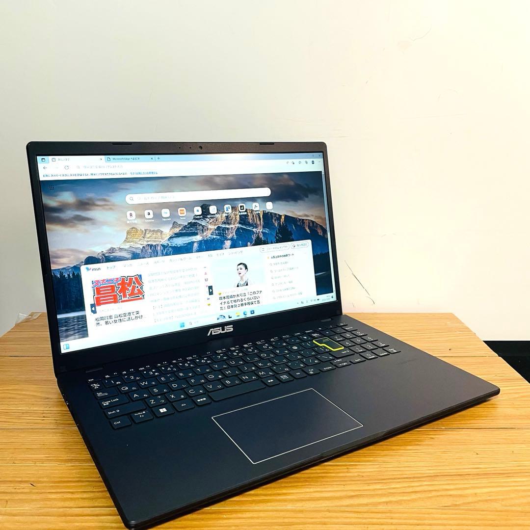 設定済み2022モデルSSD⭐️ダークブルー⭐️カメラ⭐️win11 オフィス