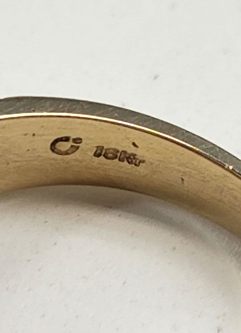 k18 印台 ヴィンテージリング 6.74g 20号