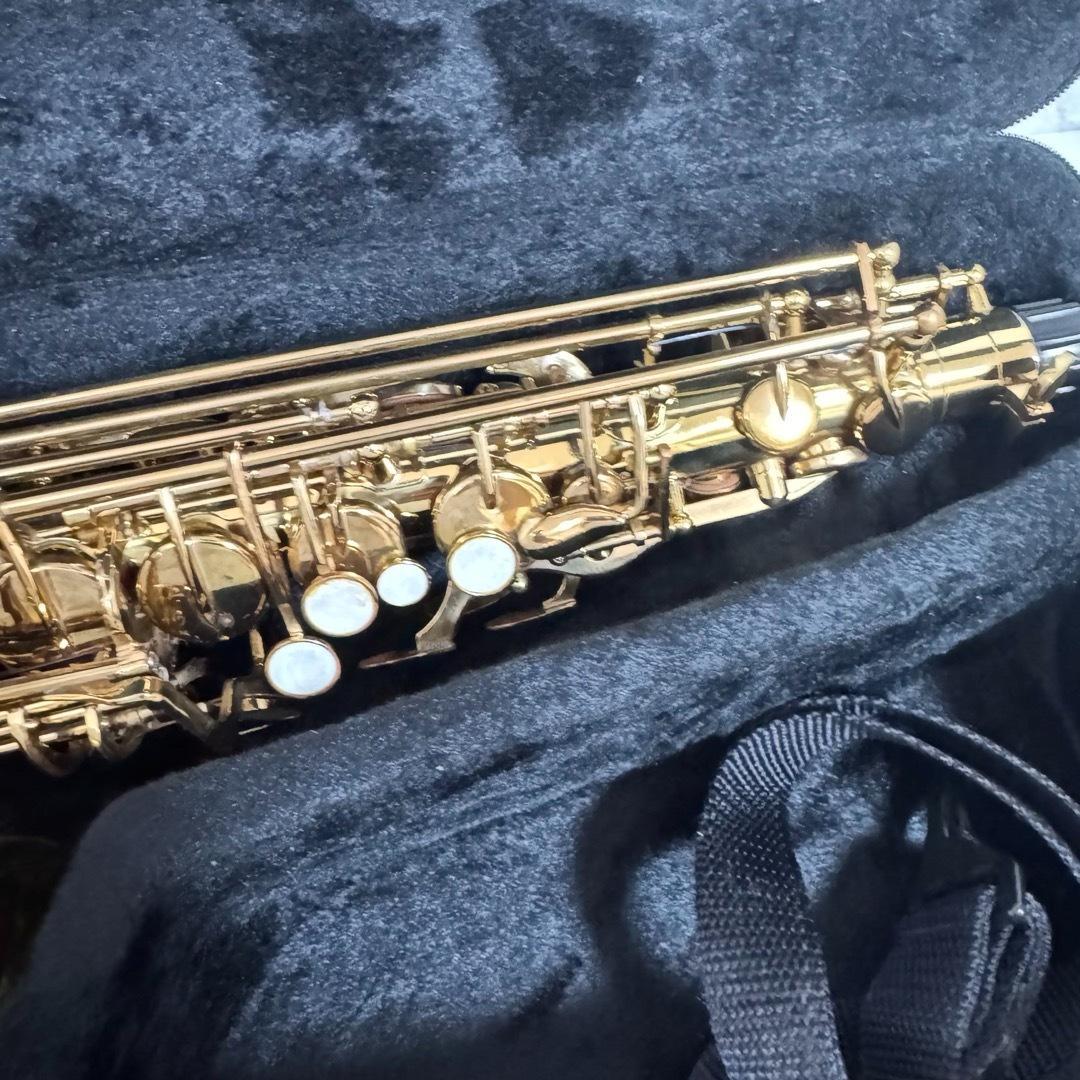 美品　Soleil ソレイユ　アルトサックス　ゴールドラッカー　彫刻　初心者